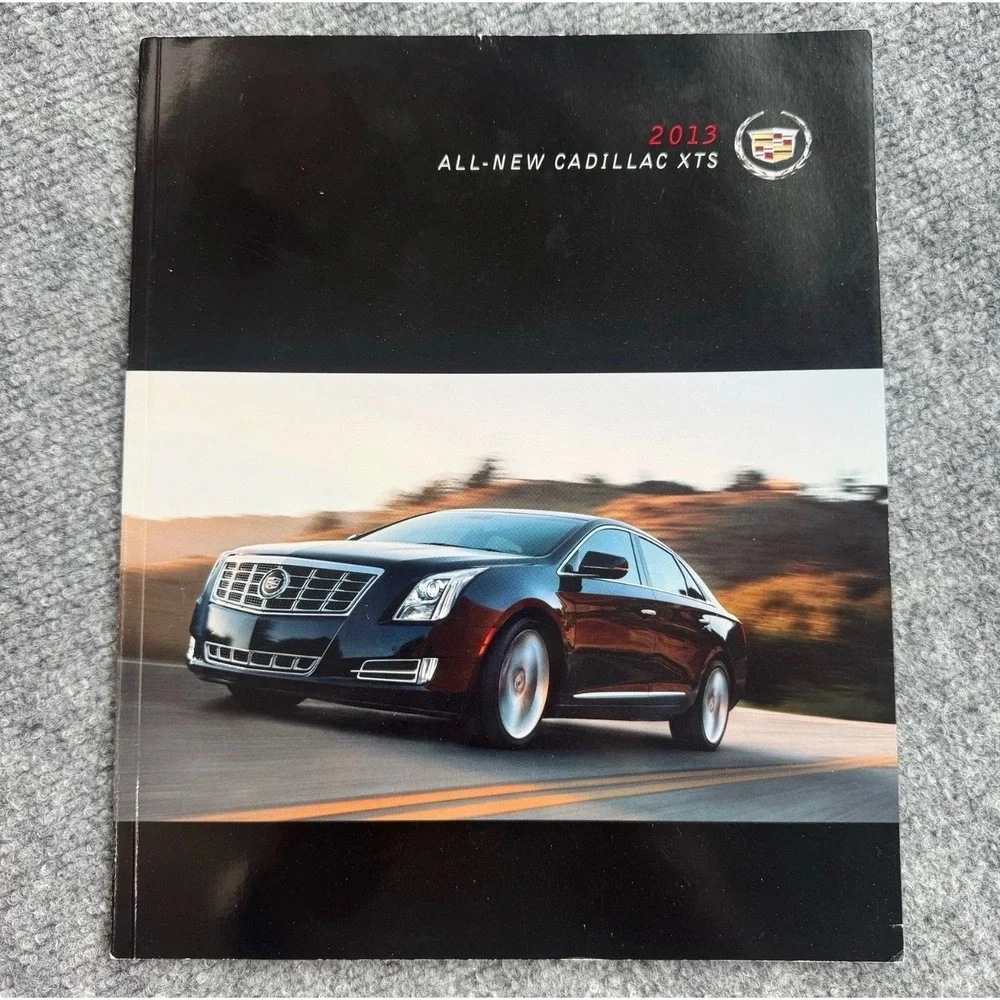 2013 All-New Cadillac XTS Sales Brochure Luxury Sedan Catalog Portfolio